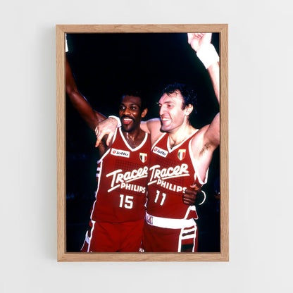 ap-olimpia milano basketball-1 cadre Bois clair