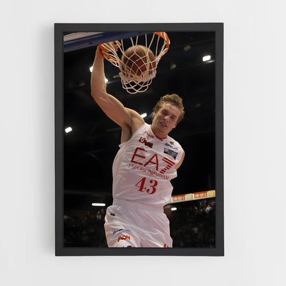 ap-olimpia milano basketball-3 cadre Noir