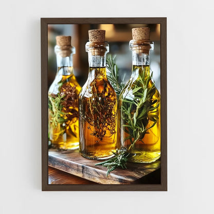 ap-olive oil-1 cadre Bois foncé