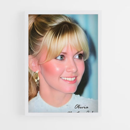 ap-olivia newton-john-10 cadre Blanc
