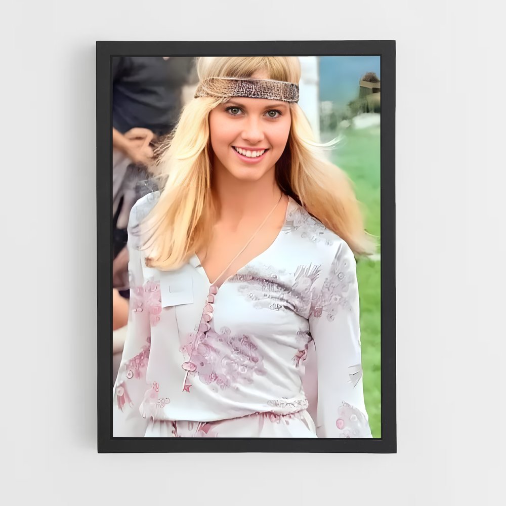 ap-olivia newton-john-14 cadre Noir