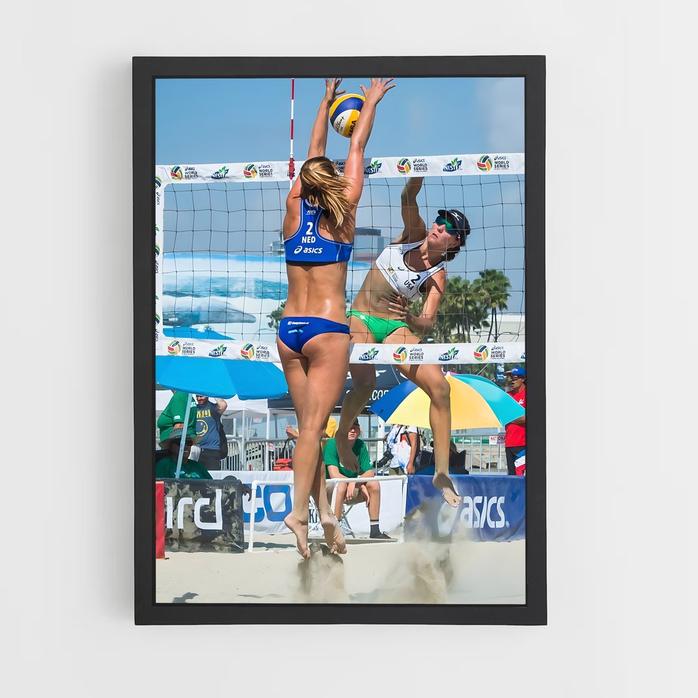 ap-olympic beach volleyball tournament-1 cadre Noir