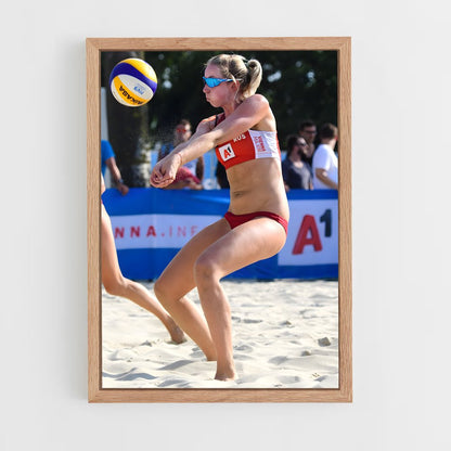 ap-olympic beach volleyball tournament-3 cadre Bois clair