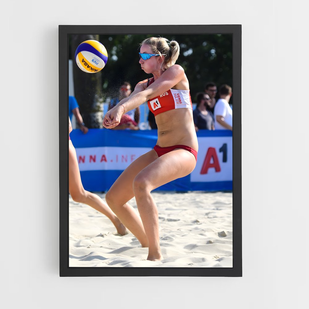 ap-olympic beach volleyball tournament-3 cadre Noir
