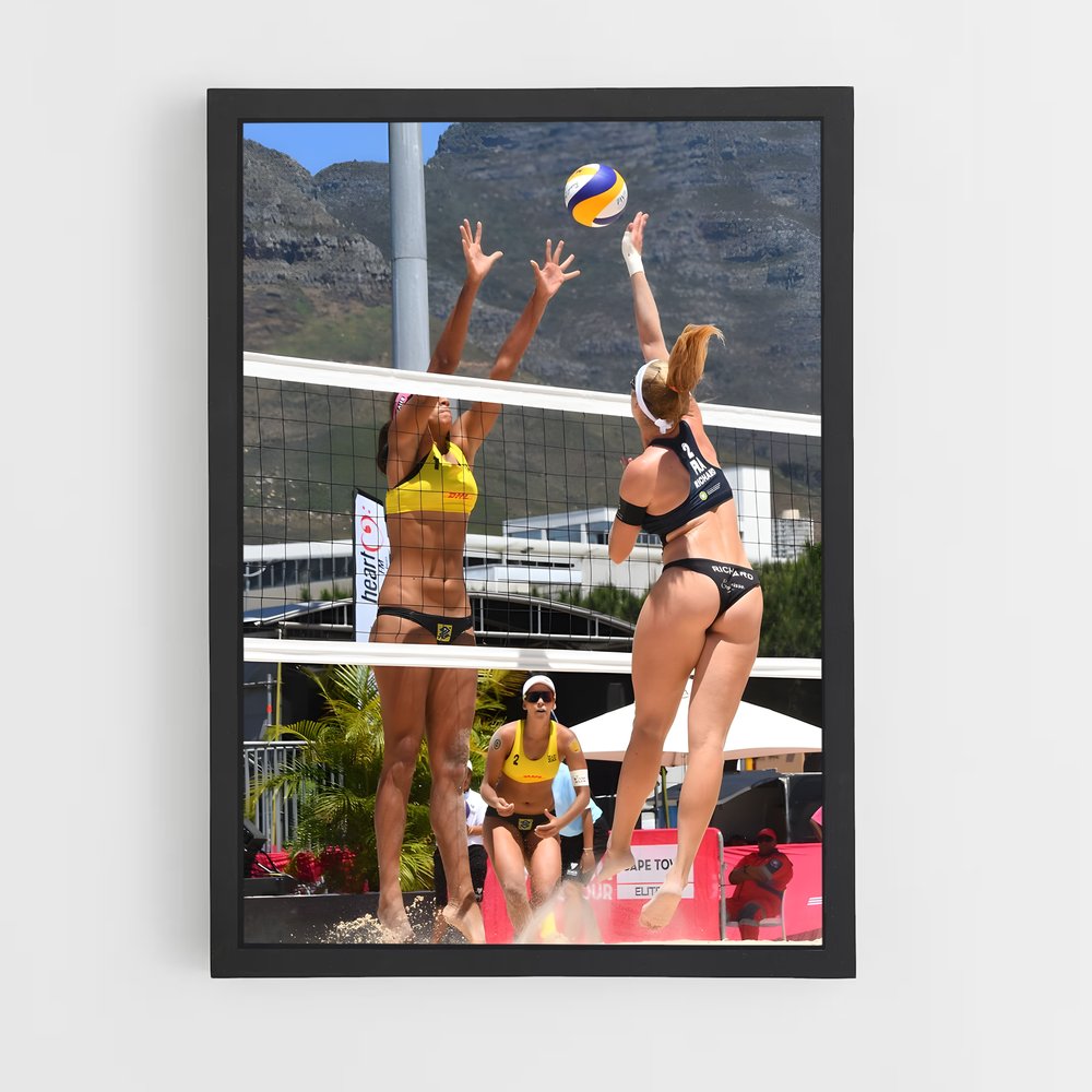 ap-olympic beach volleyball tournament-5 cadre Noir
