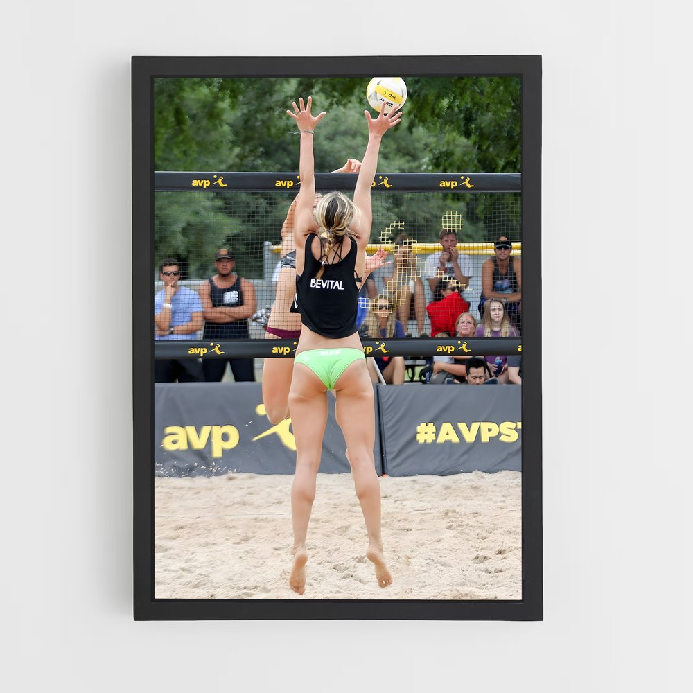 ap-olympic beach volleyball tournament-9 cadre Noir