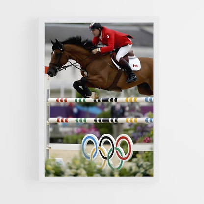 ap-olympic games equestrian-3 cadre Blanc