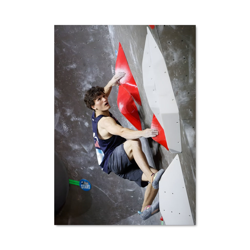 Poster Olympics climbing 62994