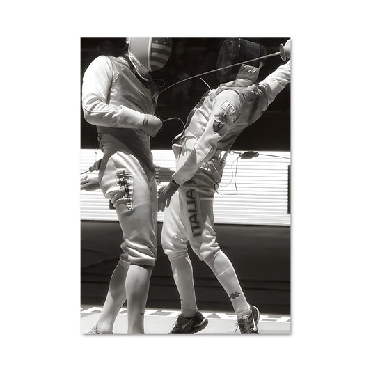 Poster Olympics fencing 67464