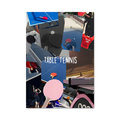 Poster Olympics table tennis 68451