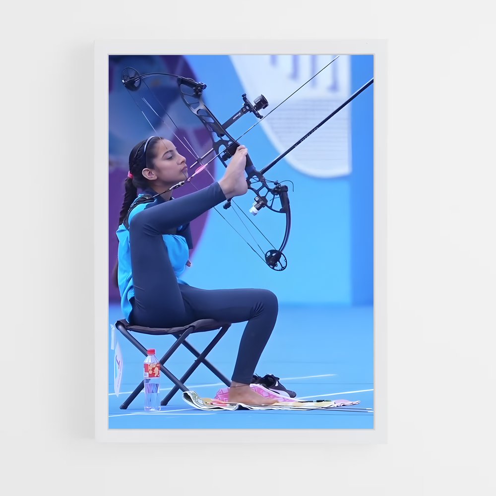 ap-olympics archery-5 cadre Blanc