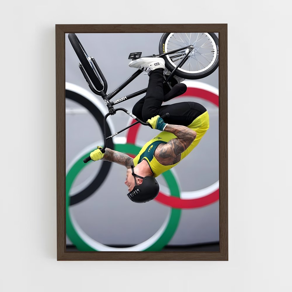 ap-olympics bmx-2 cadre Bois foncé
