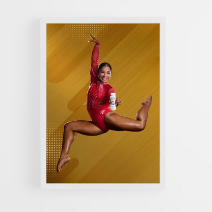 ap-olympics gymnastics-6 cadre Blanc