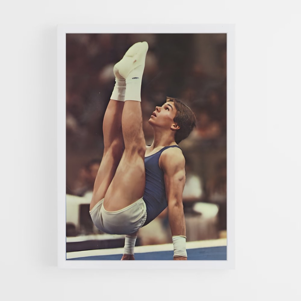 ap-olympics gymnastics-7 cadre Blanc