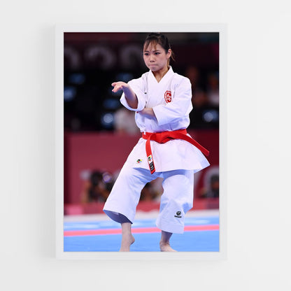 ap-olympics karate-2 cadre Blanc
