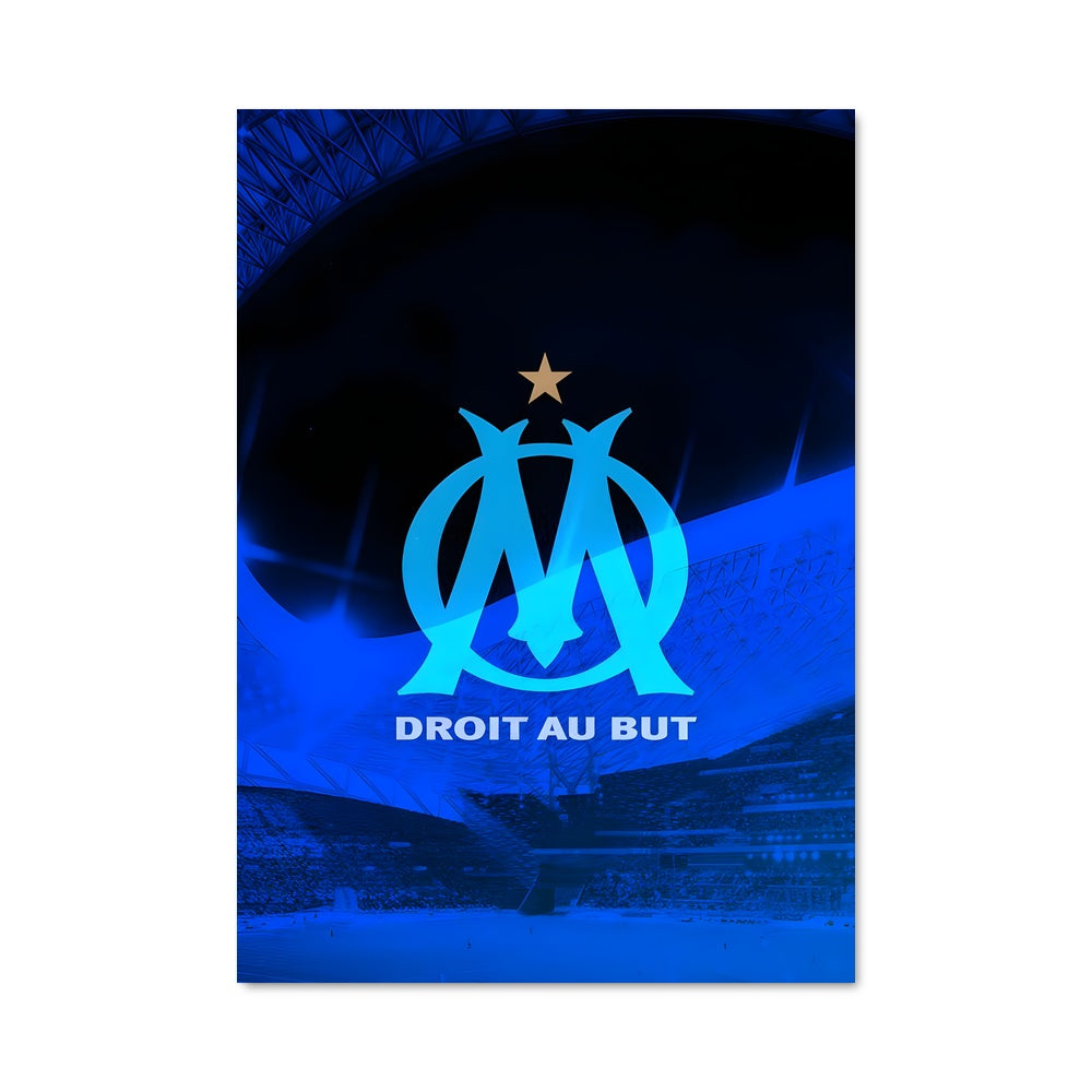 Poster Champions de Marseille