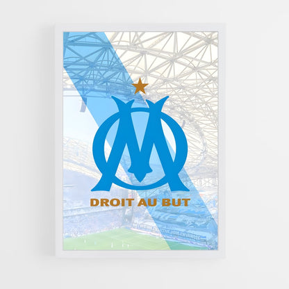 ap-olympique de marseille-10 cadre Blanc