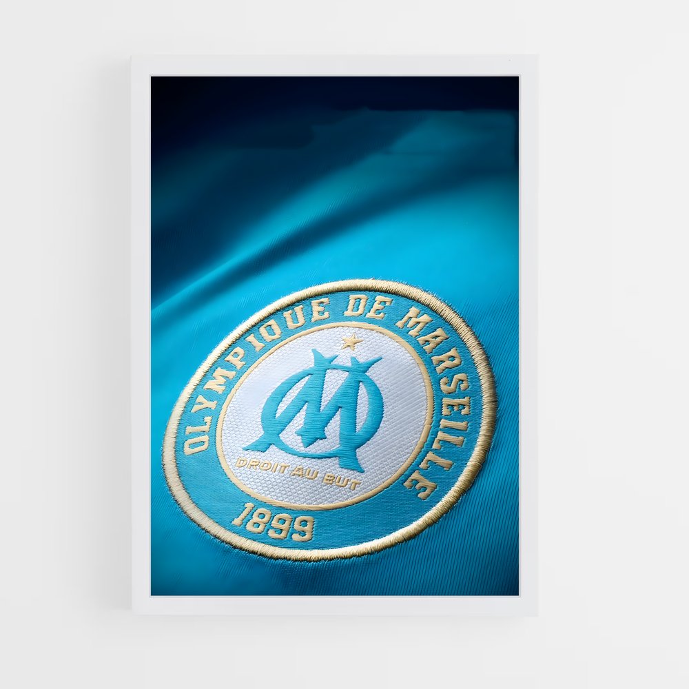 ap-olympique de marseille-11 cadre Blanc