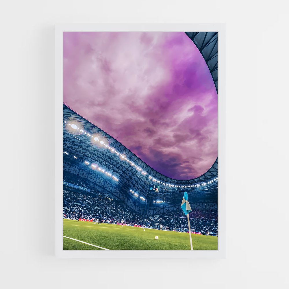 ap-olympique de marseille-14 cadre Blanc