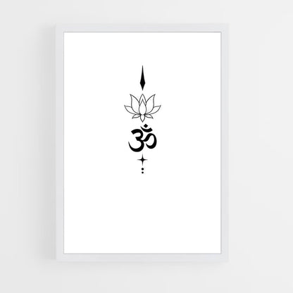 ap-om symbol-1 cadre Blanc
