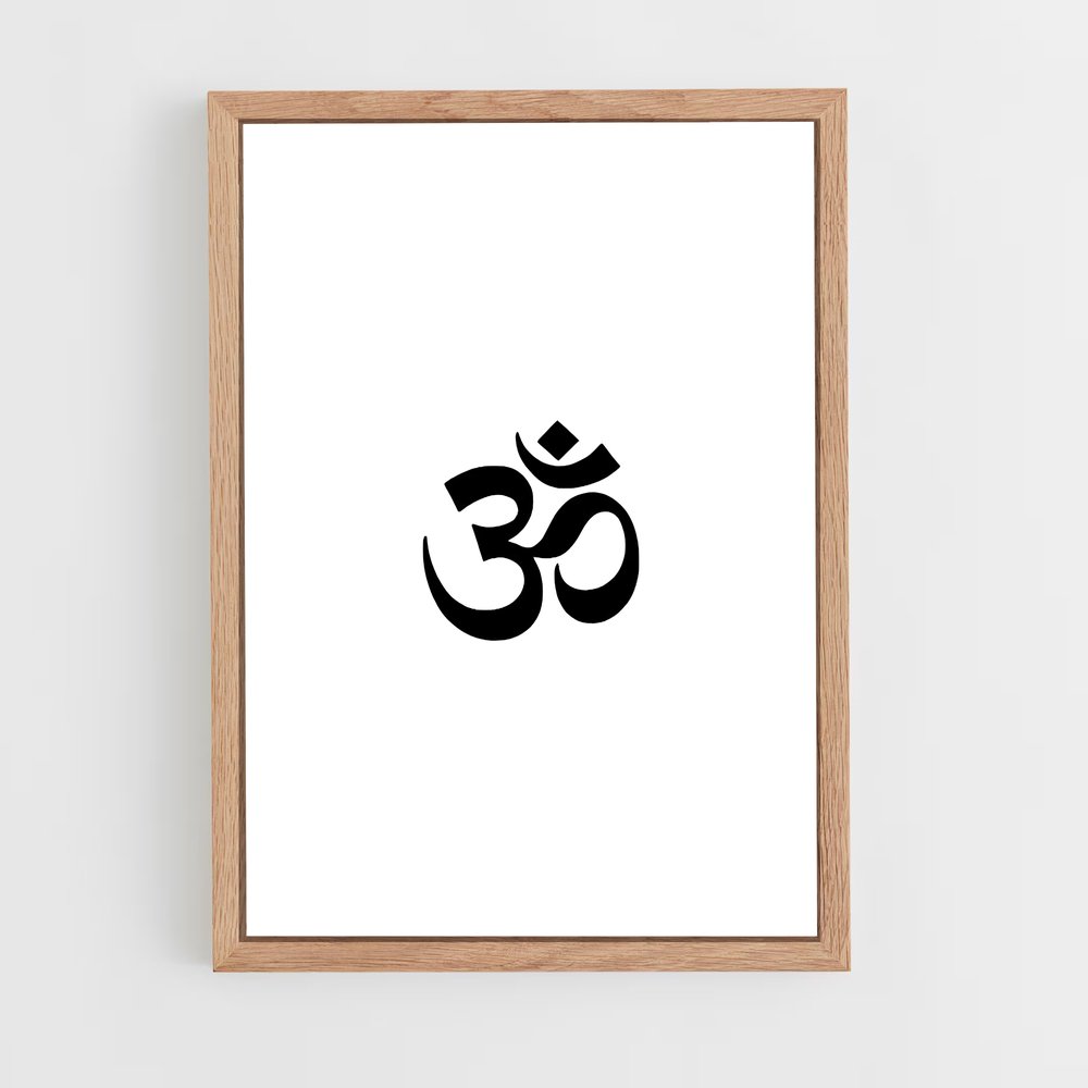ap-om symbol-3 cadre Bois clair