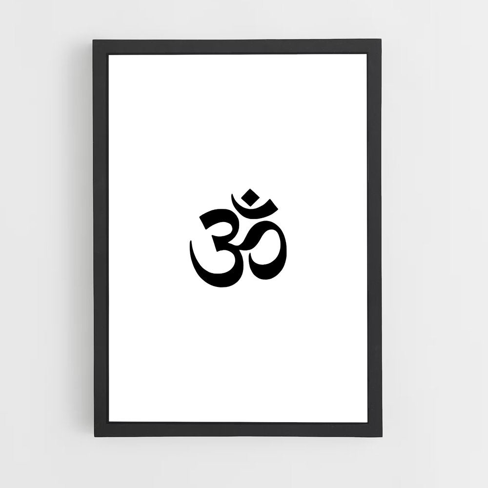 ap-om symbol-3 cadre Noir