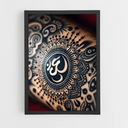ap-om symbol-4 cadre Noir