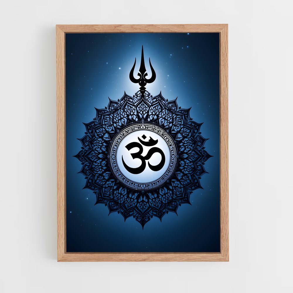 ap-om symbol-5 cadre Bois clair