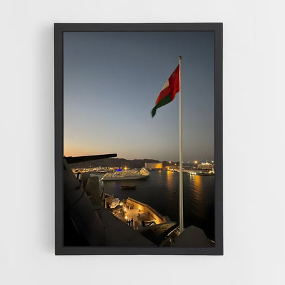 ap-oman flag-1 cadre Noir