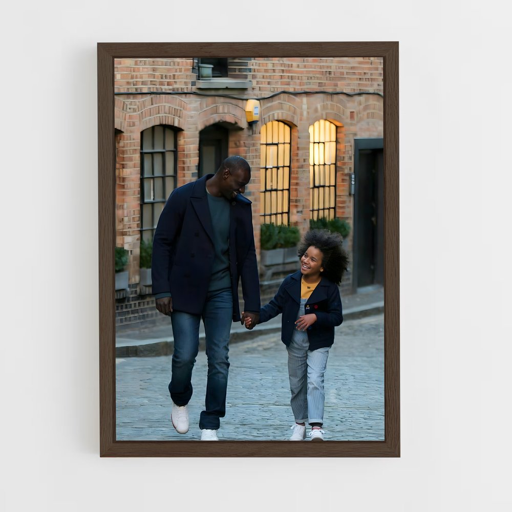 ap-omar sy-7 cadre Bois foncé