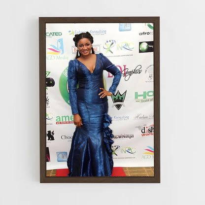 ap-omotola jalade ekeinde-4 cadre Bois foncé
