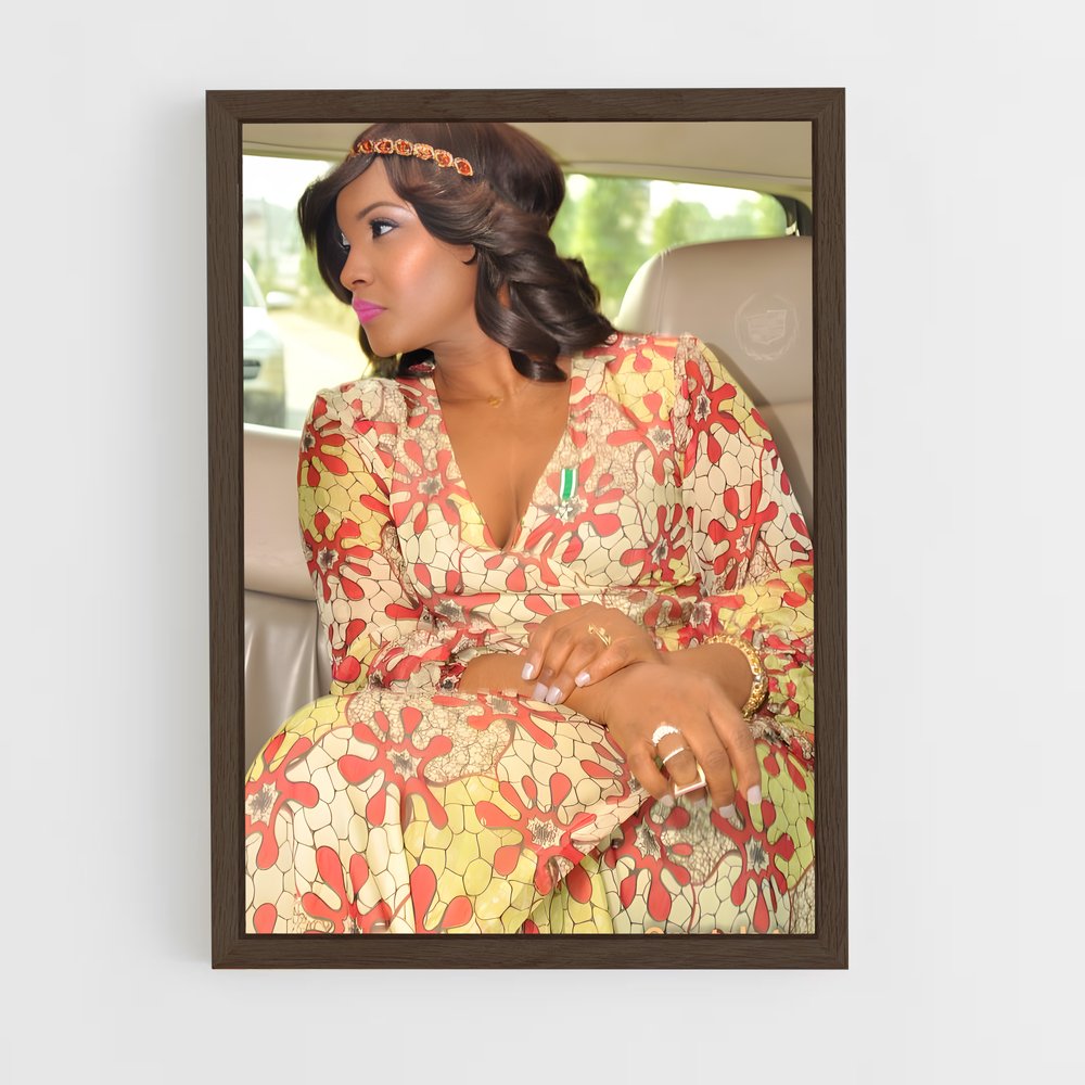 ap-omotola jalade ekeinde-5 cadre Bois foncé