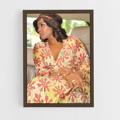 ap-omotola jalade ekeinde-5 cadre Bois foncé