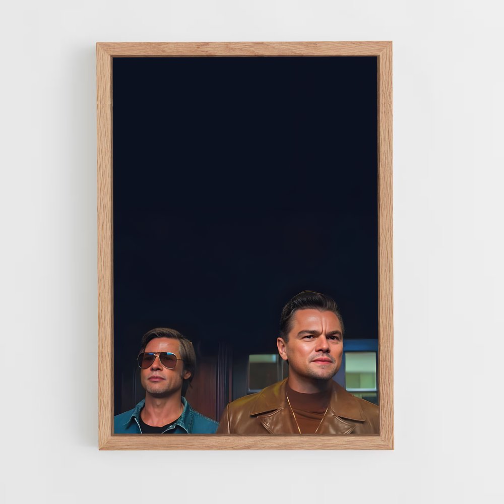 ap-once upon a time in hollywood-4 cadre Bois clair
