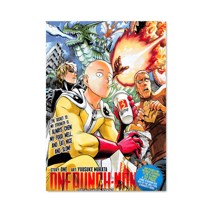 Poster Saitama au Combat
