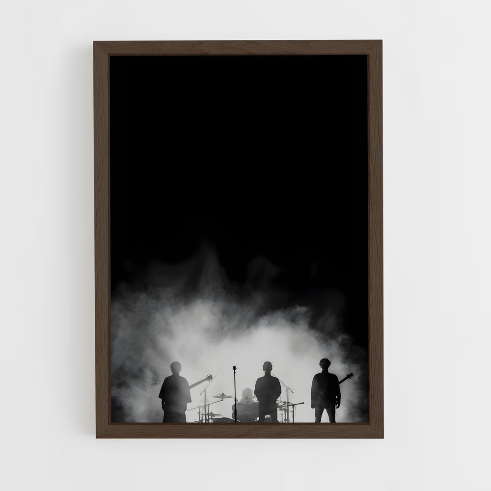 ap-one ok rock-4 cadre Bois foncé