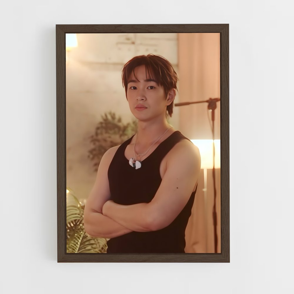 ap-onew-2 cadre Bois foncé