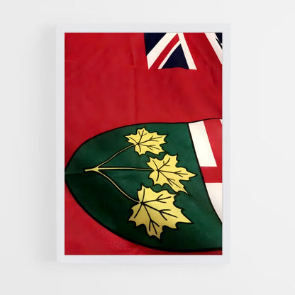 ap-ontario flag-2 cadre Blanc