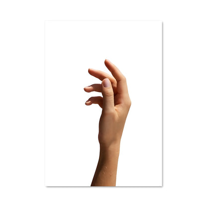 Poster Open hand 17430