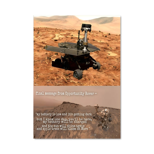 Poster Voyage sur Mars