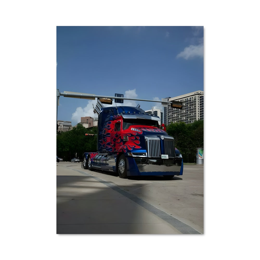 Poster Optimus Truck