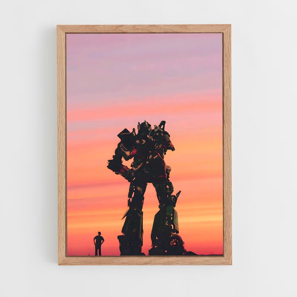 ap-optimus prime-4 cadre Bois clair
