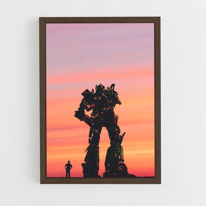 ap-optimus prime-4 cadre Bois foncé