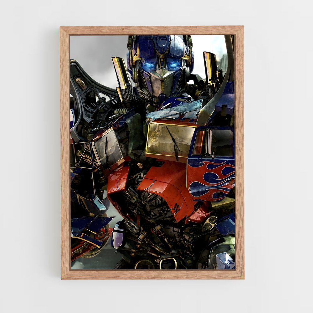 ap-optimus prime-5 cadre Bois clair
