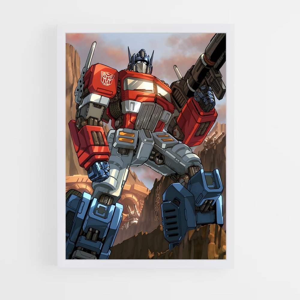 ap-optimus prime-6 cadre Blanc