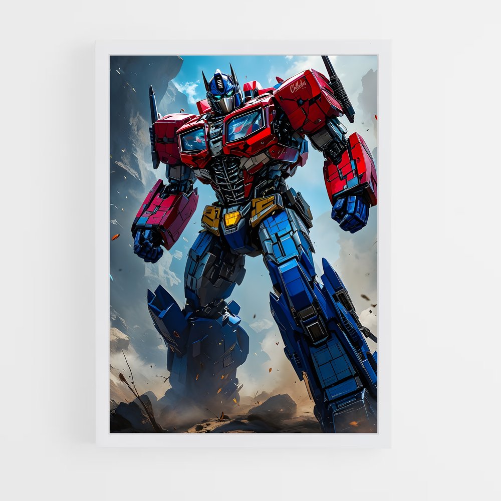 ap-optimus prime-7 cadre Blanc