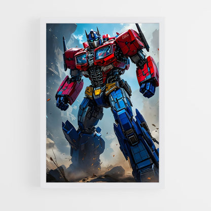 ap-optimus prime-7 cadre Blanc