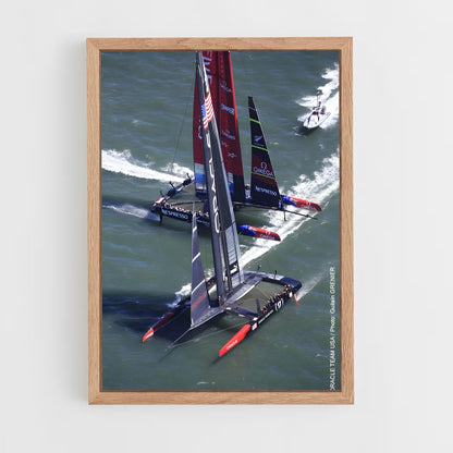 ap-oracle team usa-3 cadre Bois clair