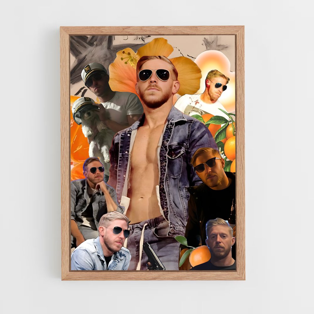 ap-orange cassidy-6 cadre Bois clair