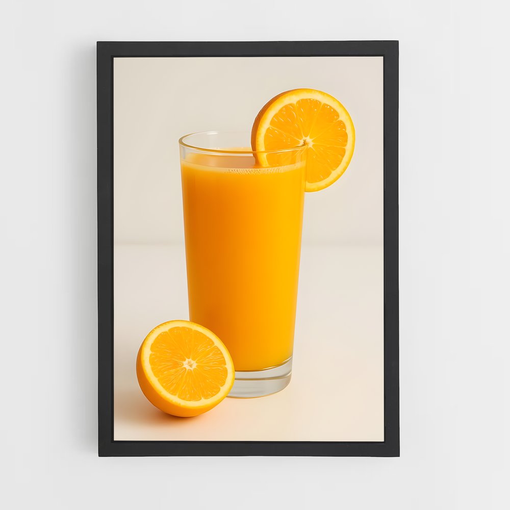 ap-orange juice-1 cadre Noir